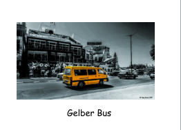 Gelber Bus